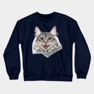 The Cat Smile Crewneck Sweatshirt